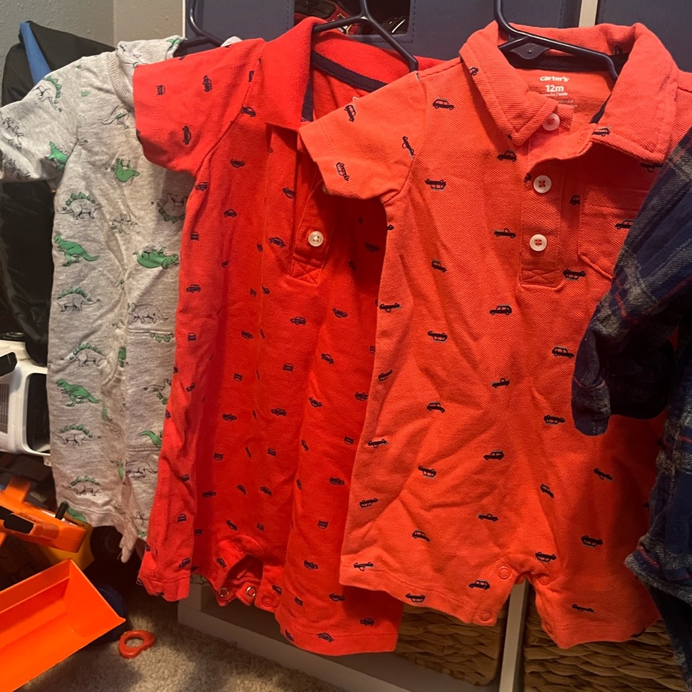 Qty-3 Boys one piece outfits